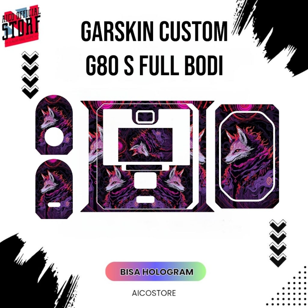 

Pelindung Body G 80s Motif Bisa Custom