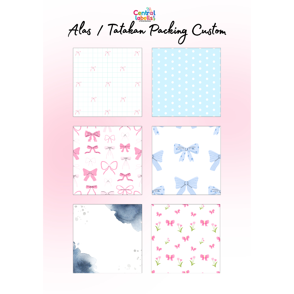 

Alas Packing Aksesoris Olshop / Tatakan Packing Aksesoris FREE PLASTIK OPP (ISI 50 PCS)