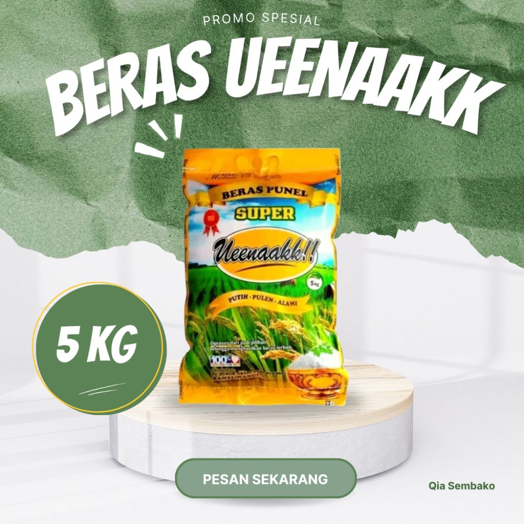 

UEENAAKK BERAS/BERAS ENAK 5KG