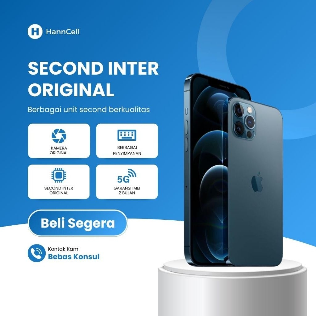 IP 12 PRO & MAX SECOND INTER 128GB/256GB