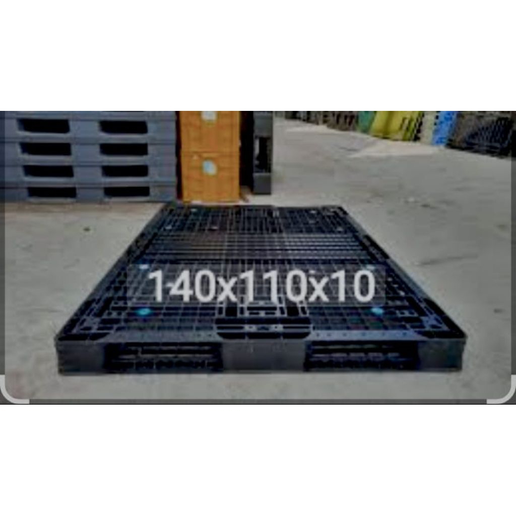 

Palet Plastik berkualitas serbaguna ukuran 140x110x10.cm