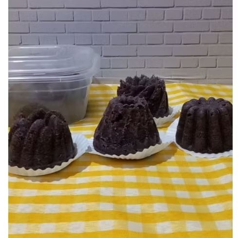 

Bolu Ketan Hitam Keju Lumer Mini dan Sedang