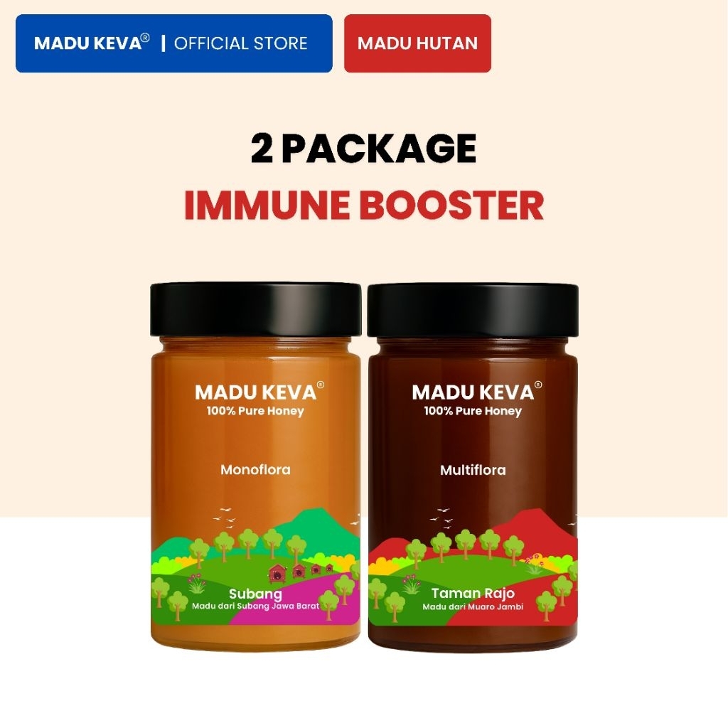 

Madu Keva Asli Subang, Taman Rajo 500gr Bundle - Madu Murni