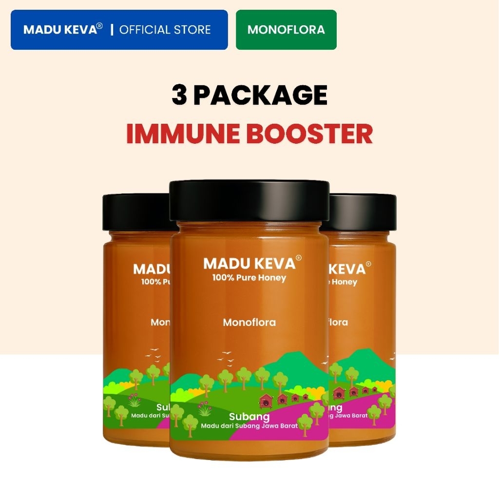 

Madu Keva Asli Jawa Barat 500gr Bundle - Madu Murni