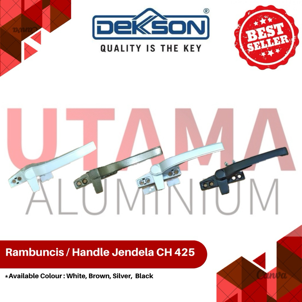 RAMBUNCIS JENDELA ALUMINIUM DEKKSON KANAN CH 425
