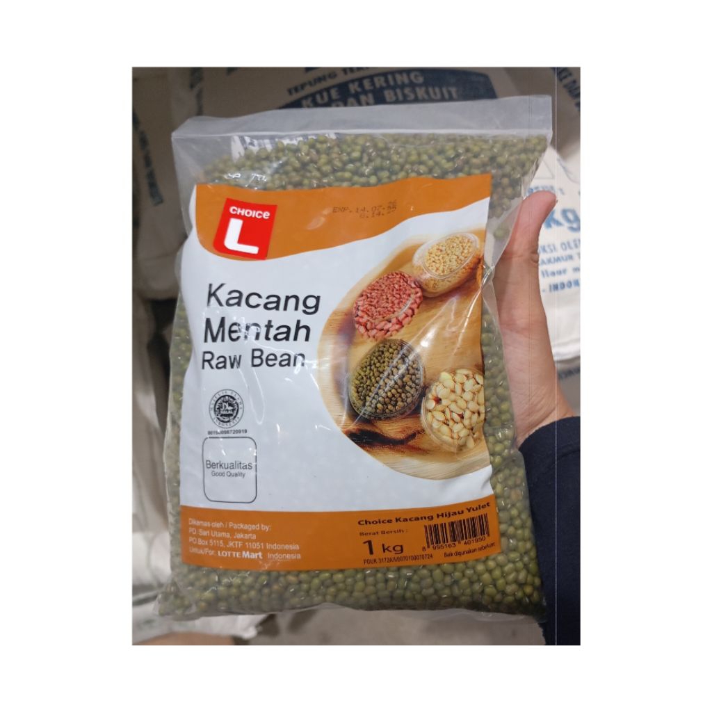 

CHOICE L KACANG HIJAU 1 KG ISI 2 PCS