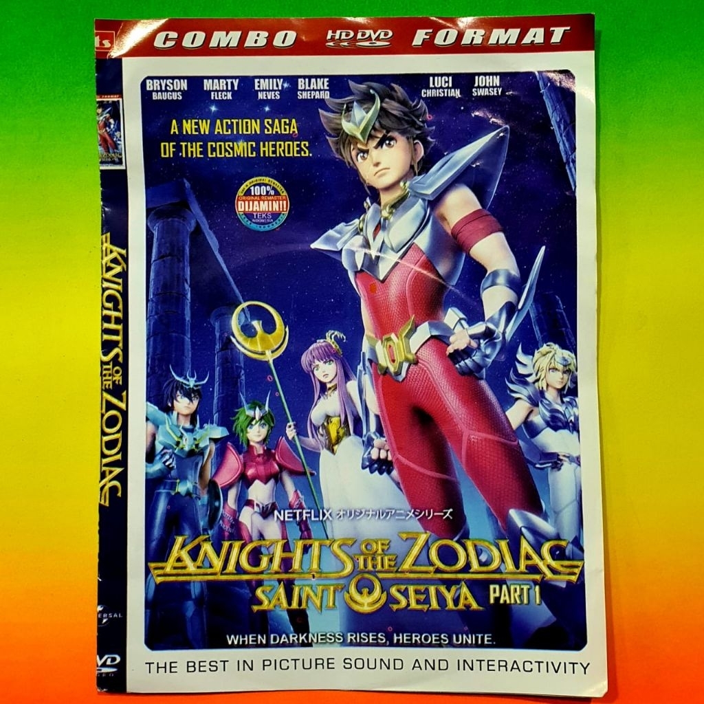 KASET DVD FILMM KNIGHT OF THE ZODIAC SAINT SEIYA-KASET DVD ANIME JAPAN-KASET DVD FILMM KARTUNN ANIME