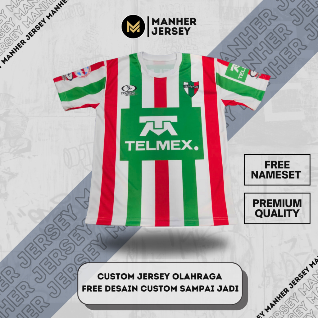 JERSEY DEPORTIVO PALESTINO 2009 2010 FULL PRINTING