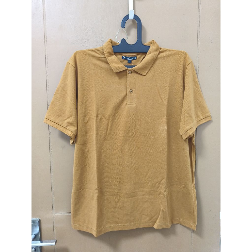 Polo Shirt Tolliver Mustard XL