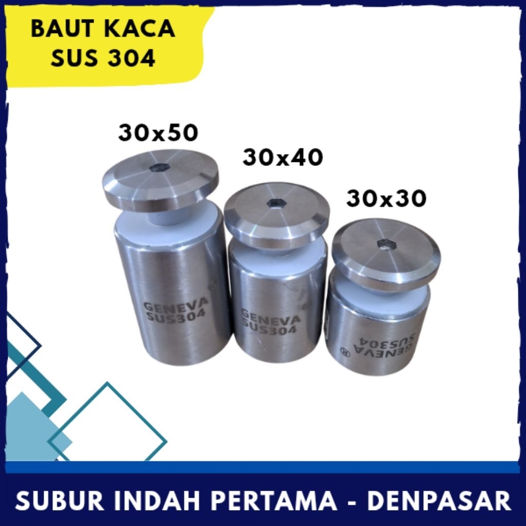 Railing Tangga/Baut Kaca Padat/Ambalan Kaca/Pen Iklan/Hanger Glass To Wall Stainless Heavy Duty Prod