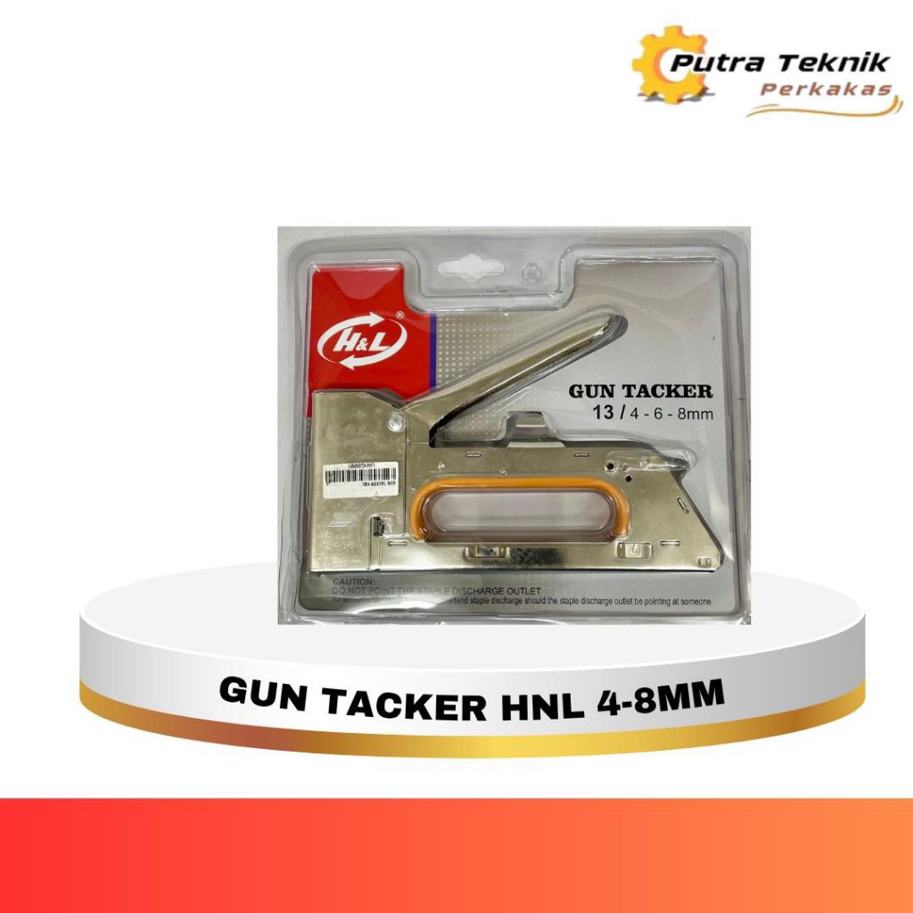 

GUN TACKER ALAT STAPLES HNL 13/ 4-6-8MM BLISTER (082100110)