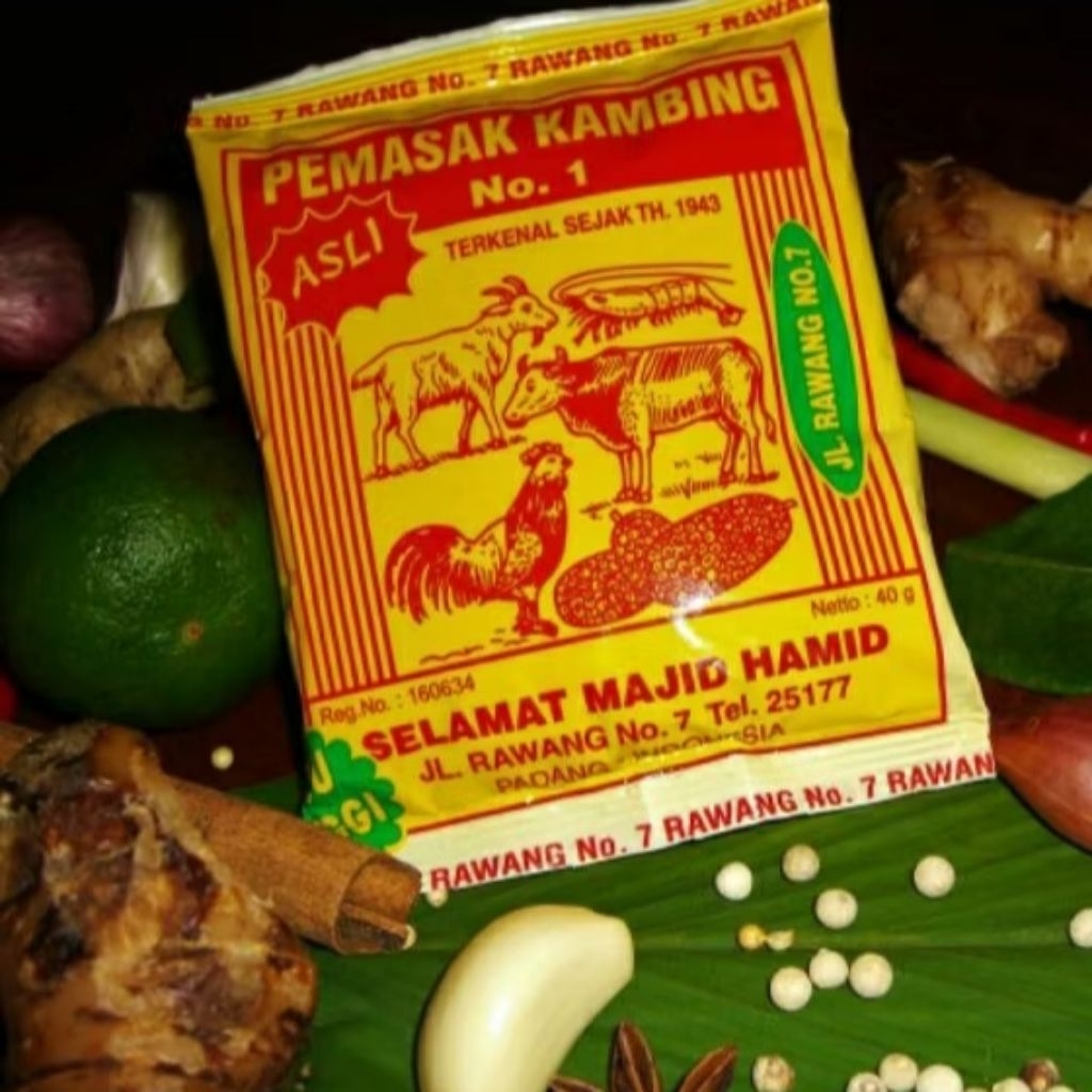 

PEMASAK KAMBING NO.1 SELAMAT MAJID HAMID 40 GRAM