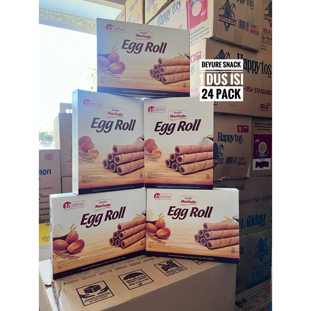 

Marindo Eggroll 90 gr 1 karton isi 24 dan 12 box Superquin