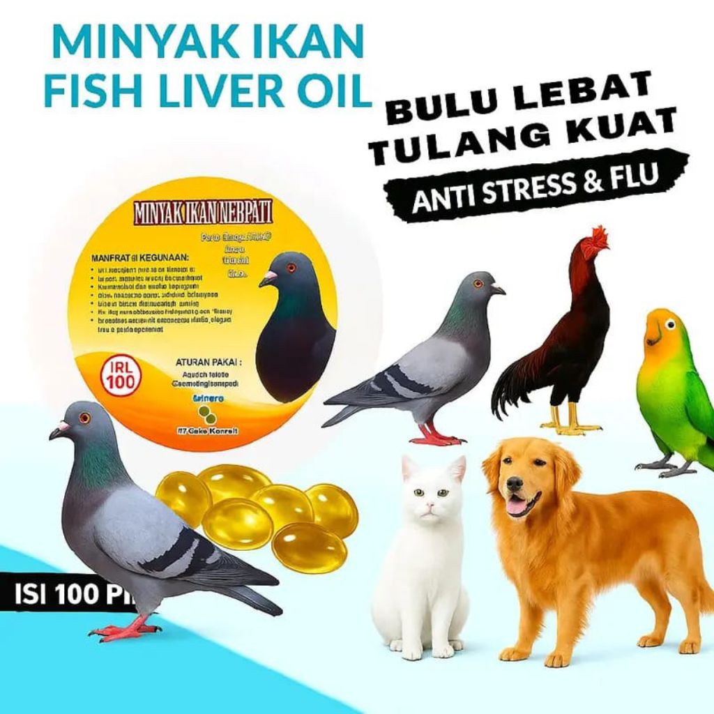 

Minyak ikan 100 butir