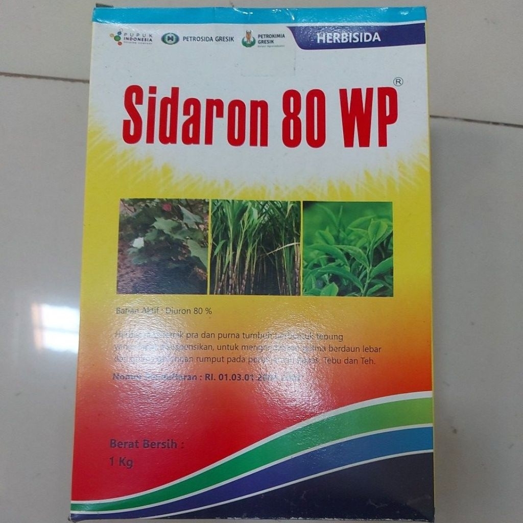 Herbisida/racun rumput/obat rumput Sidaron 80 WP 1kg