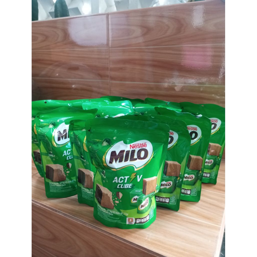 

Nestle Milo Cube 1 pouch isi 25 Blok - 1 karton