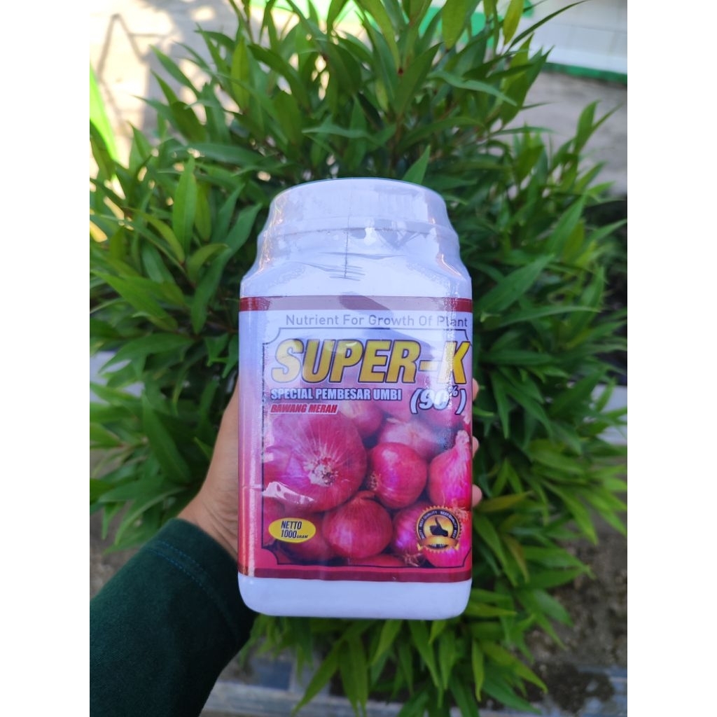 KEMASAN 1 KG Pupuk Super K Kalium Tinggi Pembesar Buah Umbi
