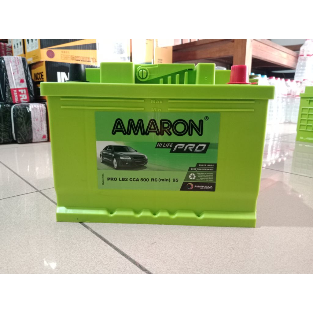 Aki Mobil Toyota Fortuner SRZ DIN 66 / GS 370LN3 AMARON Aki Kering