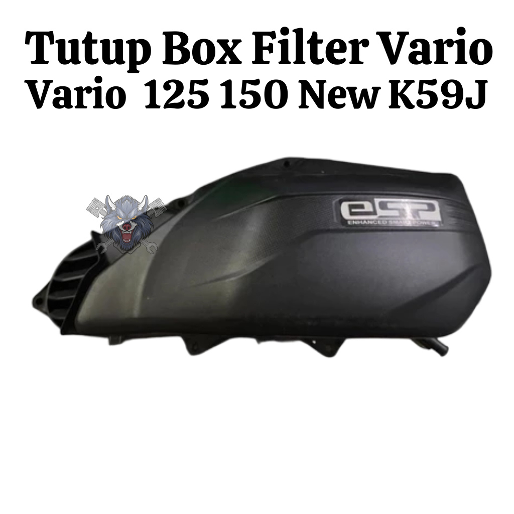 Cover box filter tutup box filter udara vario 125 FI new vario 150 125 k59 led new k59j