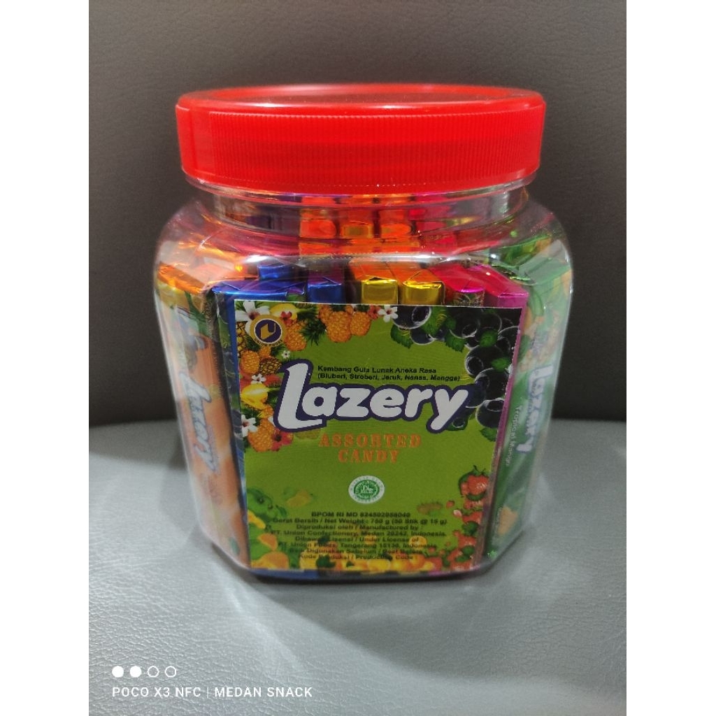 

Permen Lunak aneka rasa (kemasan toples isi 50 pcs)