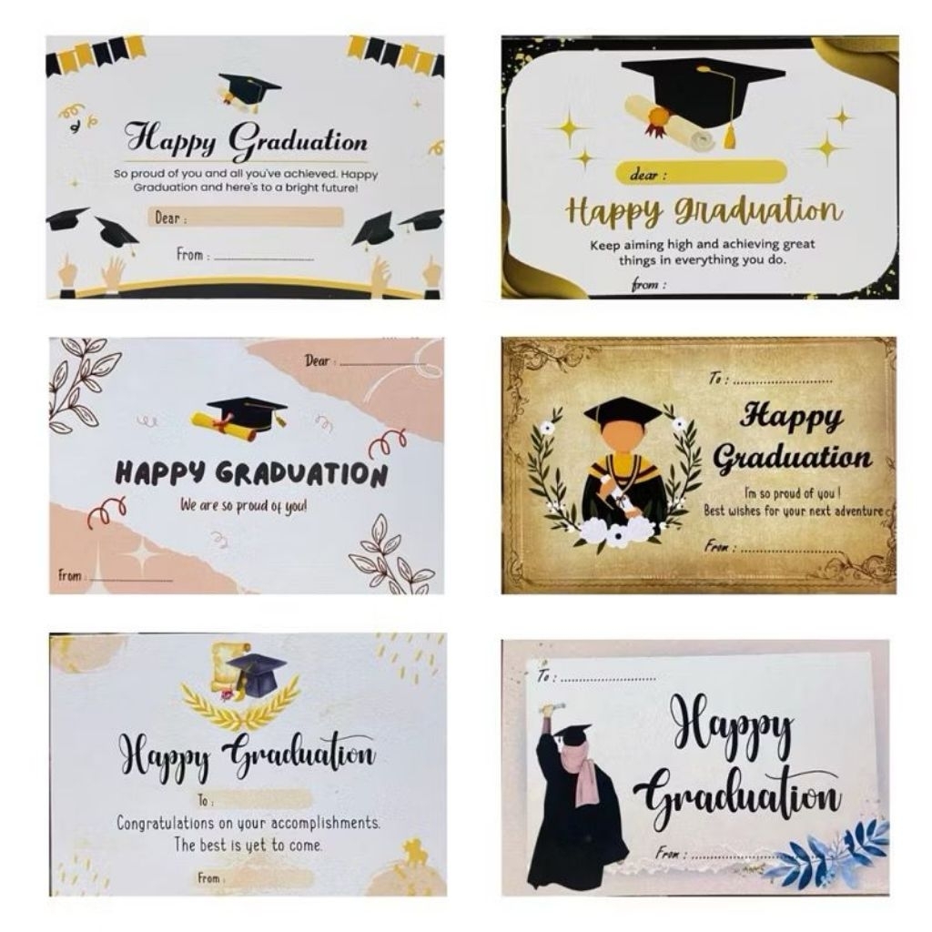 GREETING CARD HAPPY GRADUATION
