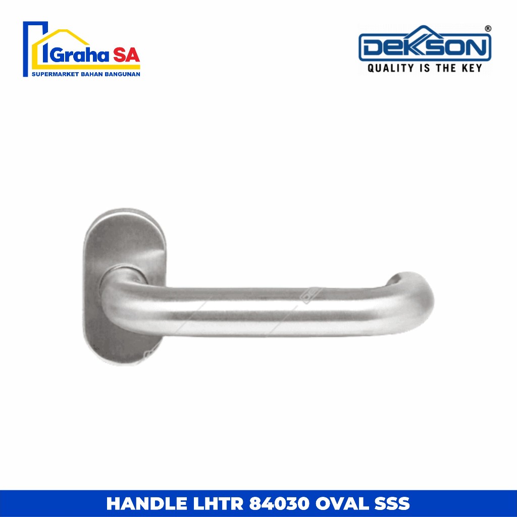 DEKKSON HANDLE LHTR 84030 OVAL SSS