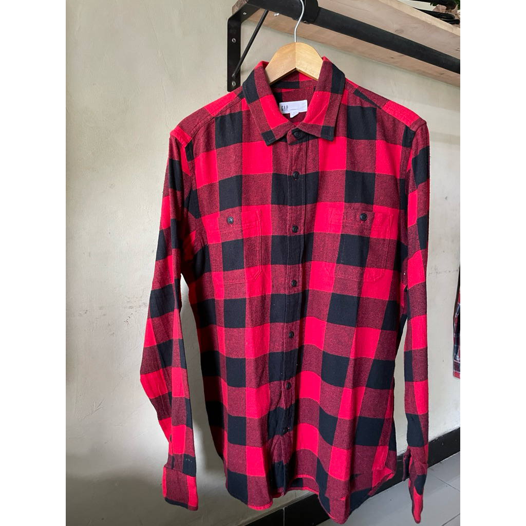 Kemeja second brand original/gap