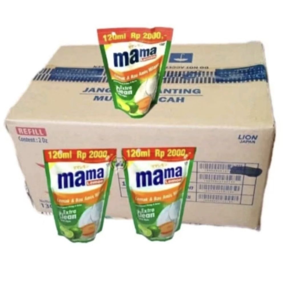 [ 1 Dus Mama Lemon isi 24 pc ) Mama lemon jeruk nipis  2000