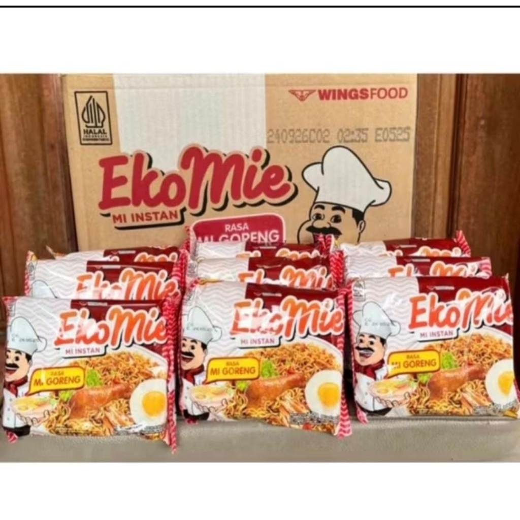 

[ 1 dus isi 40 pc ] Mie ekomie ekomie goreng