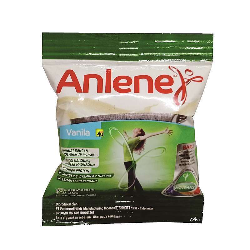 

Sehati Snack - Anlene Susu Dewasa Vanila | 25GR 1pack(10pcs)