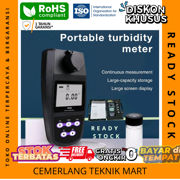 Portable Turbidity Meter TB 100, Turbidity Meter TB100