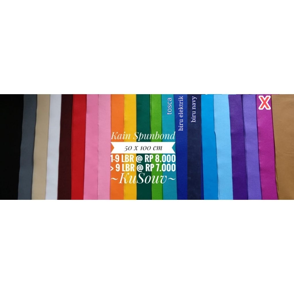 

Kain Spunbond Khusus Florist/Wrapping/Bucket/Flower