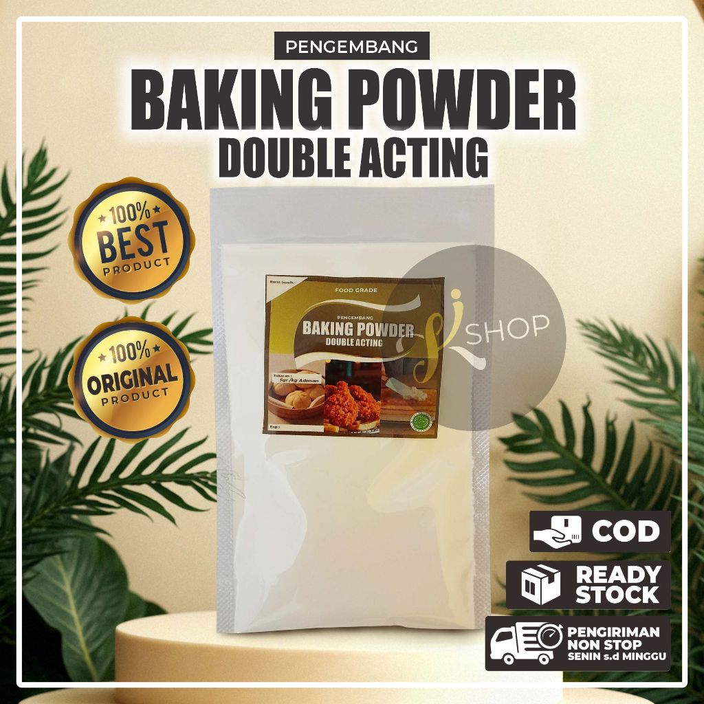 

Baking Powder Double Acting 100gr