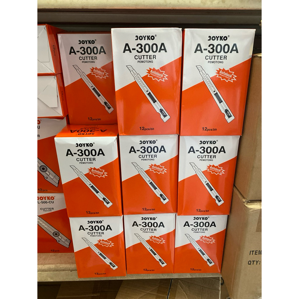 

PISAU CUTTER JOYKO A300 A (12pcs)