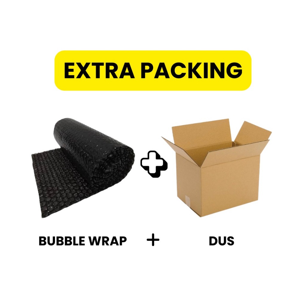 

Extra Packing Pengaman Dengan Bubble & Dus Bekas