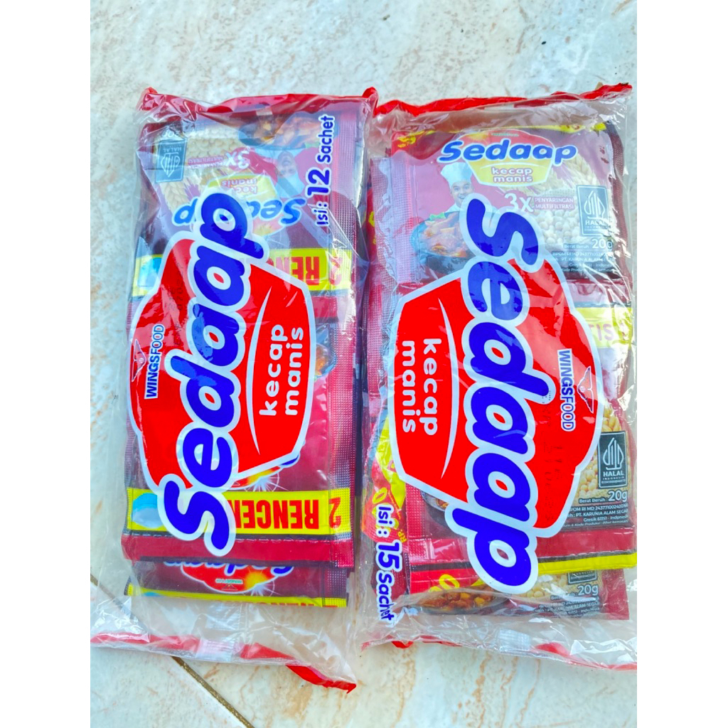 

Kecap Sedap 20 gram 1renceng/12 PCS