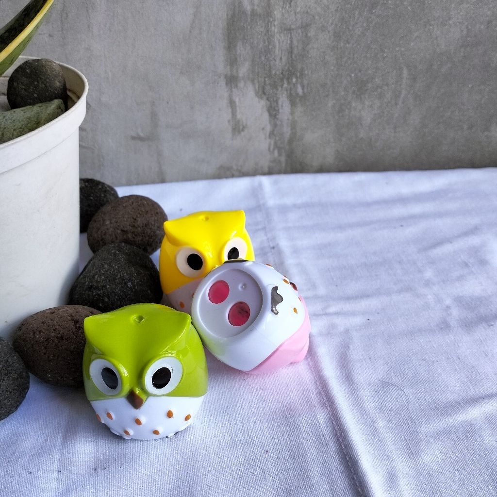 

Rautan Pensil Asahan Pensil Karakter Lucu Burung Hantu murah