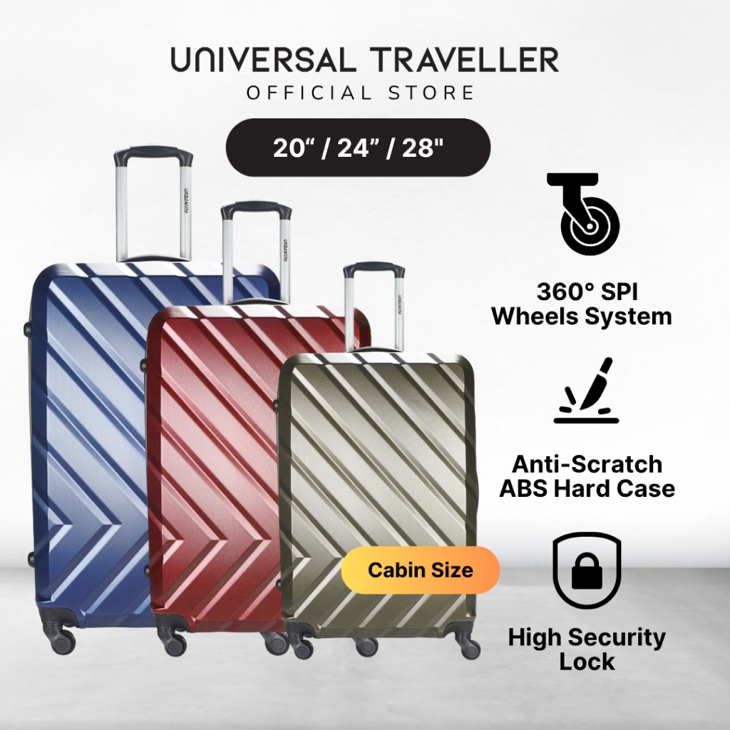 KOPER URBANLITE CONTI (20", 24", 28") HARD CASE SPINNER WHEELS LUGGAGE - ULH8919