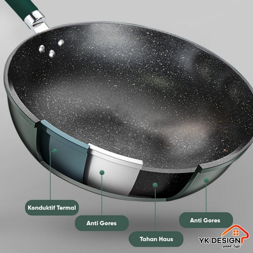 wajan batu medis anti lengket