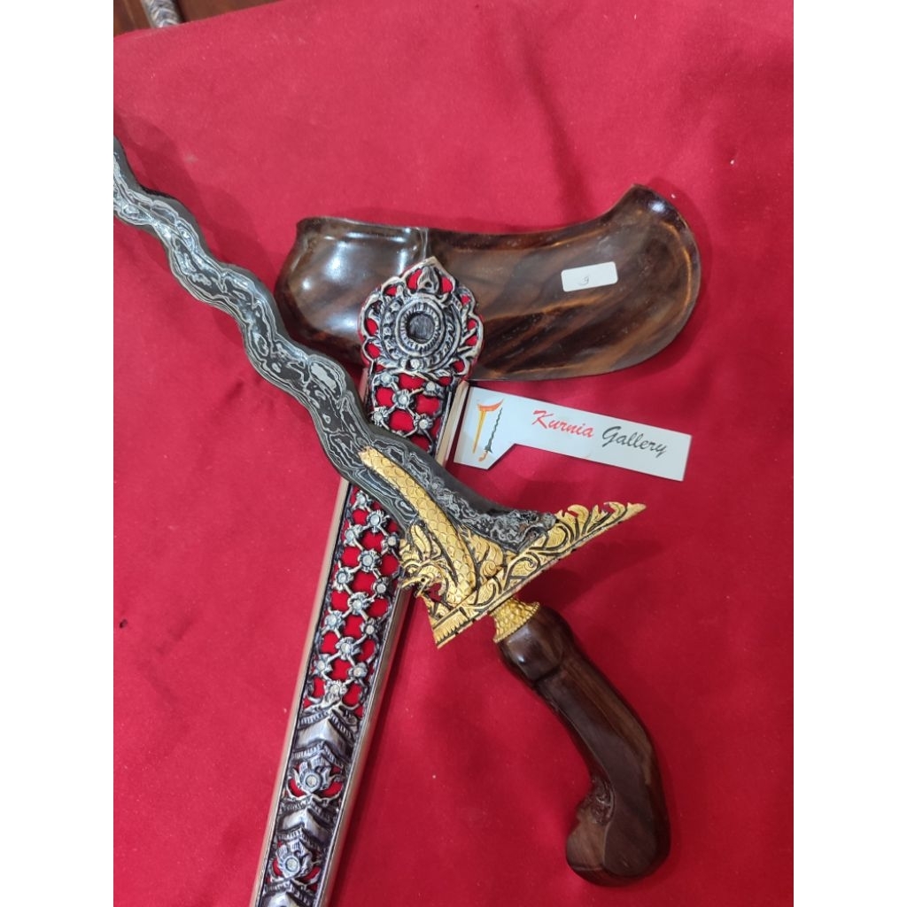 Keris Naga  Siluman Kinatah Alusan
