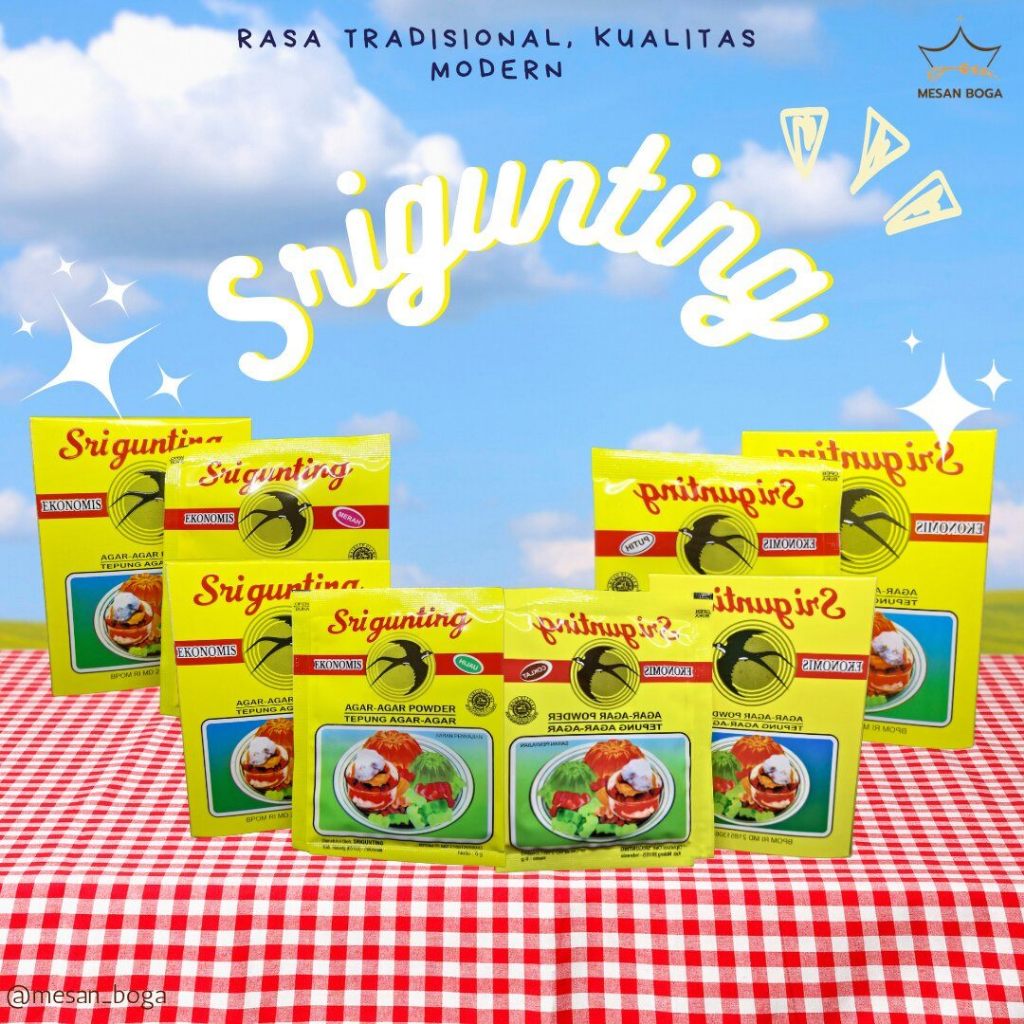 

Agar-Agar SriGunting / BOX - 12 sachet