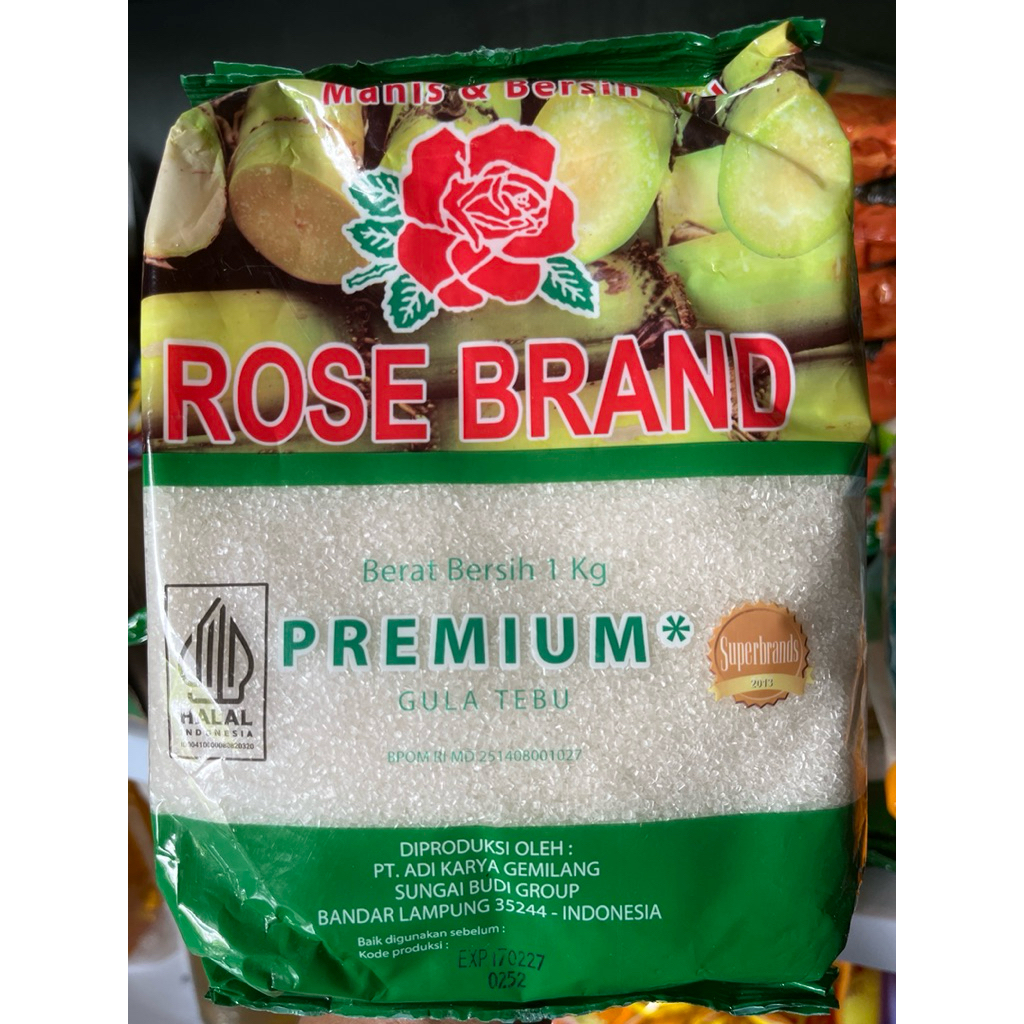 

Rose Brand Gula Pasir 1kg