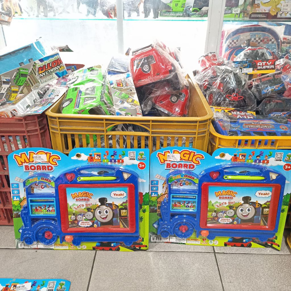 

OCT1706 Papan Tulis Train Thomas Papan Tulis Anak Kereta Api Thomas