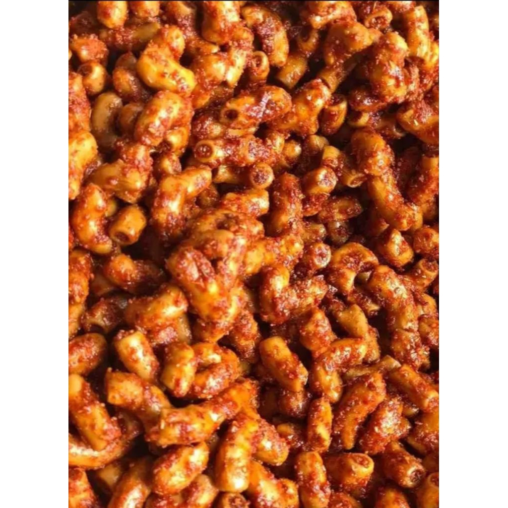 

Makaroni kriukk pedas gurih extra daun jeruk 500 gram