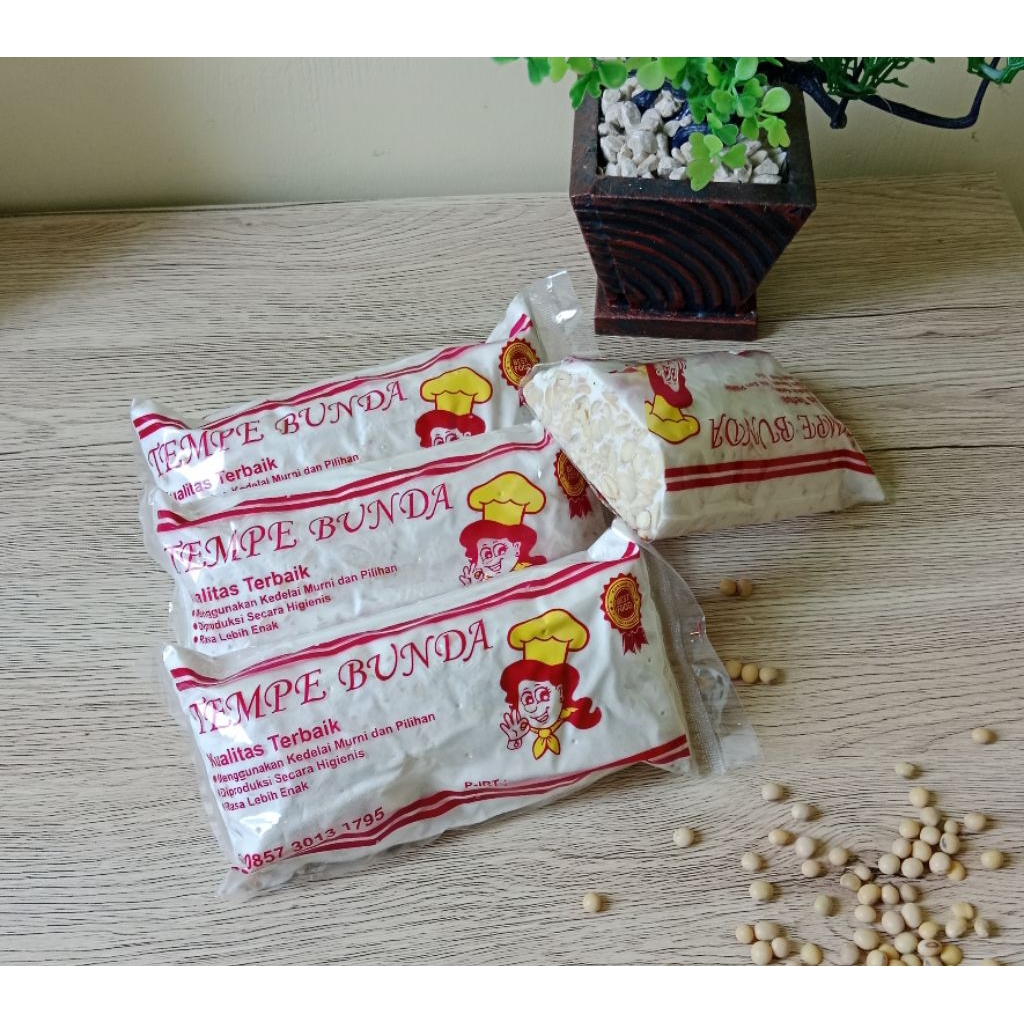 

Tempe Bunda 190 gram Tempe Enak Gurih & Lezat