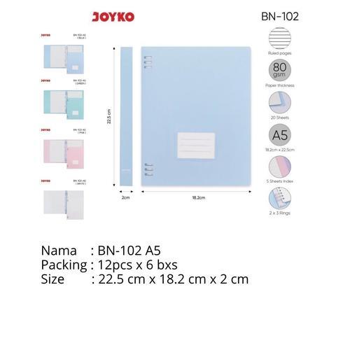 

Binder Note Joyko BN-102 A5~B5