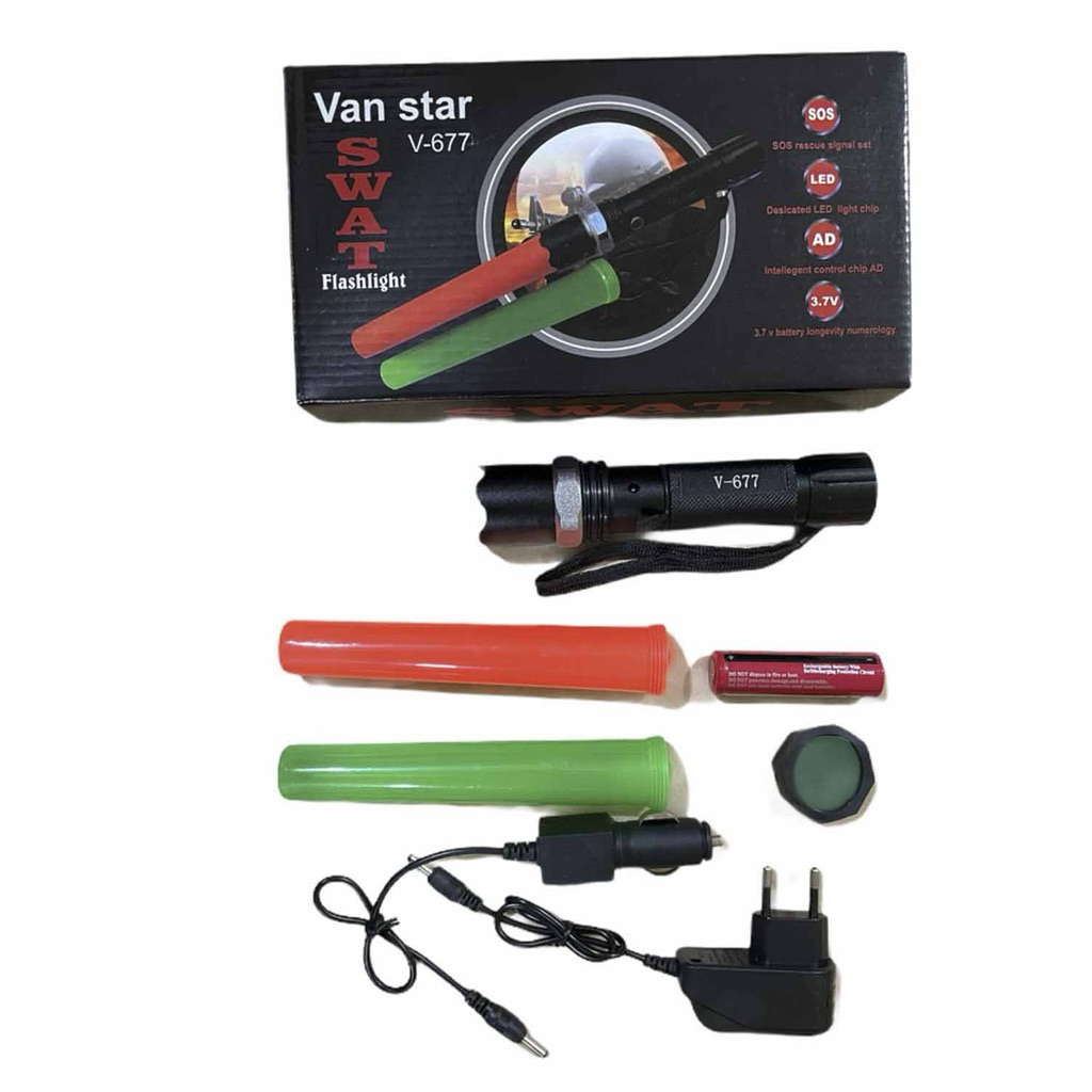 Senter SWAT Police Lampu Lalu Lintas