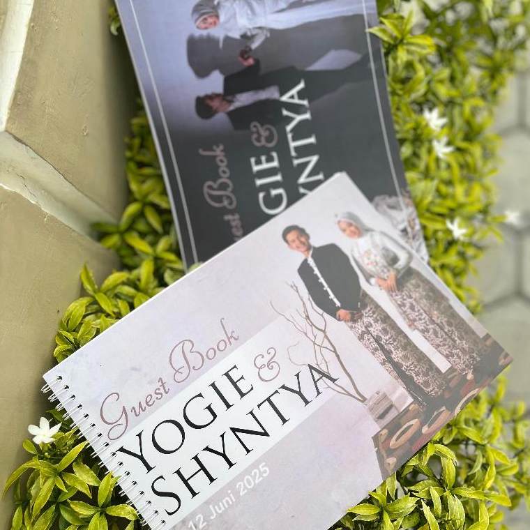 

Buku Tamu Pernikahan | Buku Tamu Custom | Wedding