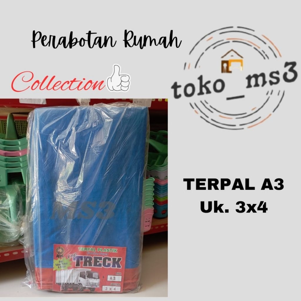 TERPAL A3-A5-A8/ TERPAL 2X3/3X4/3X5 TERPAL plastik