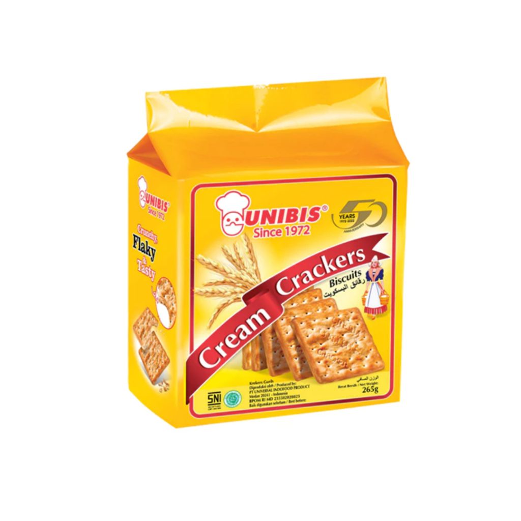 

Unibis Cream Crackers Sachet 27gr / Cream Crackers 248gr
